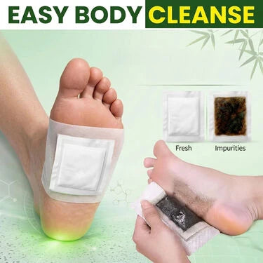 Ayurvedic 100% Herbal & Gentle Ingredient Foot Patches ( Buy 1 Get 1 Free )