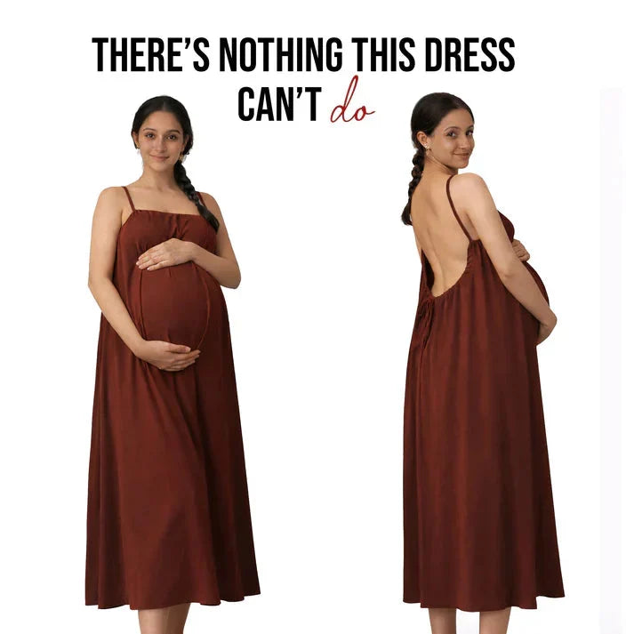 HONEYMOON BACKLESS CAMI DRESS