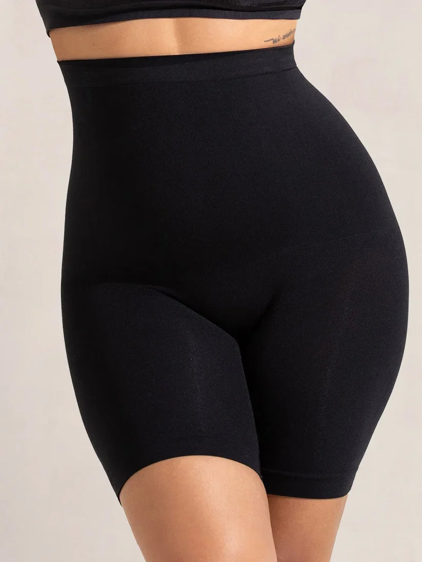 igh-Waisted Tummy Control Shapewear Shorts – Soft, Stretchable & Comfortable