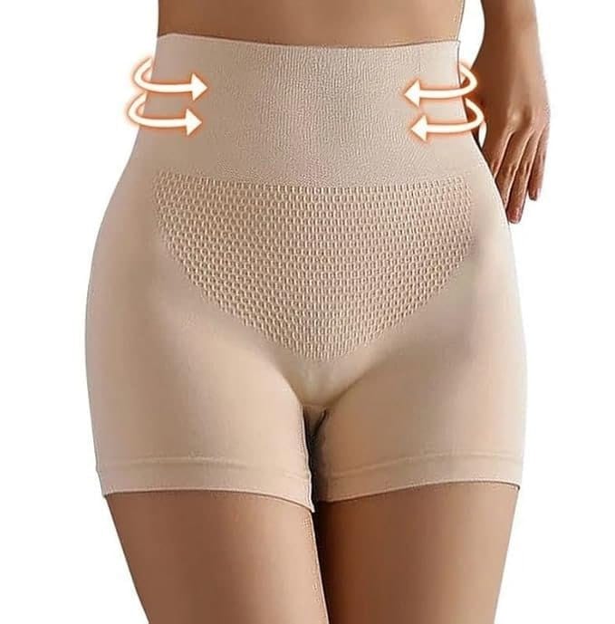 igh-Waisted Tummy Control Shapewear Shorts – Soft, Stretchable & Comfortable