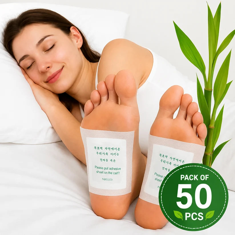 Ayurvedic 100% Herbal & Gentle Ingredient Foot Patches ( Buy 1 Get 1 Free )