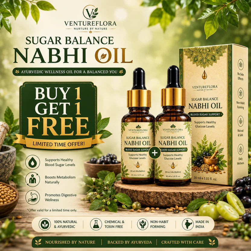 Sugar Balance Nabhi Oil ( Buy 1 Get 1 Free