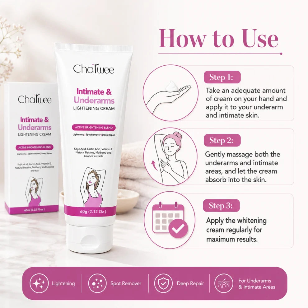 Charwee Intimate & Underarm Brightening Cream
