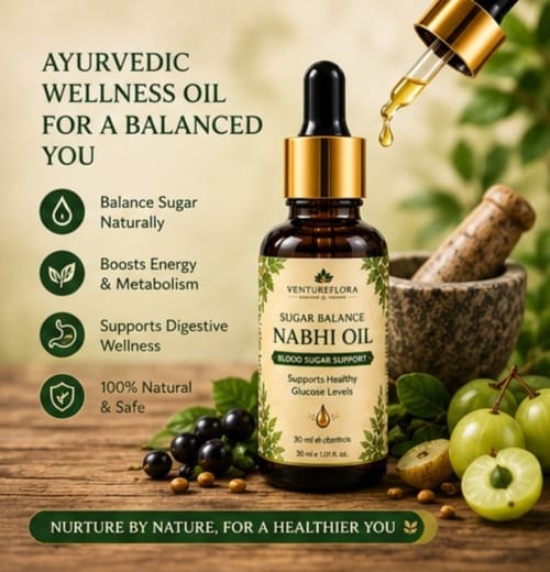 Sugar Balance Nabhi Oil ( Buy 1 Get 1 Free